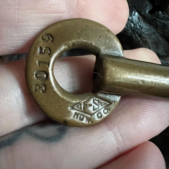 Missouri Pacific Lines MOPAC Railroad RR FS Hardware Employee Numbered - Picture 6 of 7